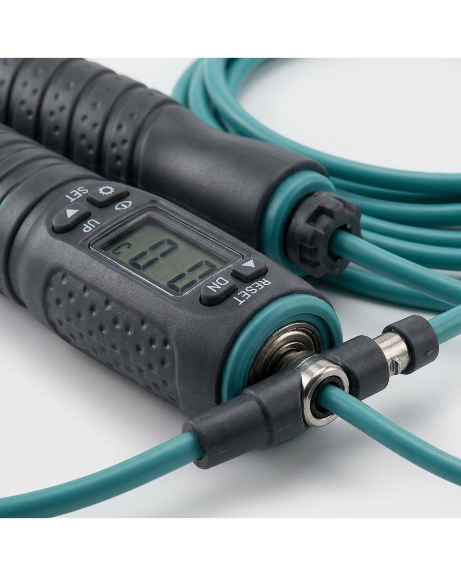 Shadt Digital Counter Jump Rope Teal 10 ft