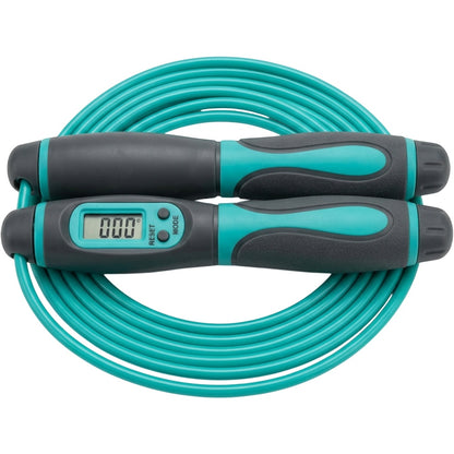 Shadt Digital Counter Jump Rope Teal 10 ft