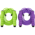 Shadt Soft Grip Jump Rope Lime Purple 2 Pack